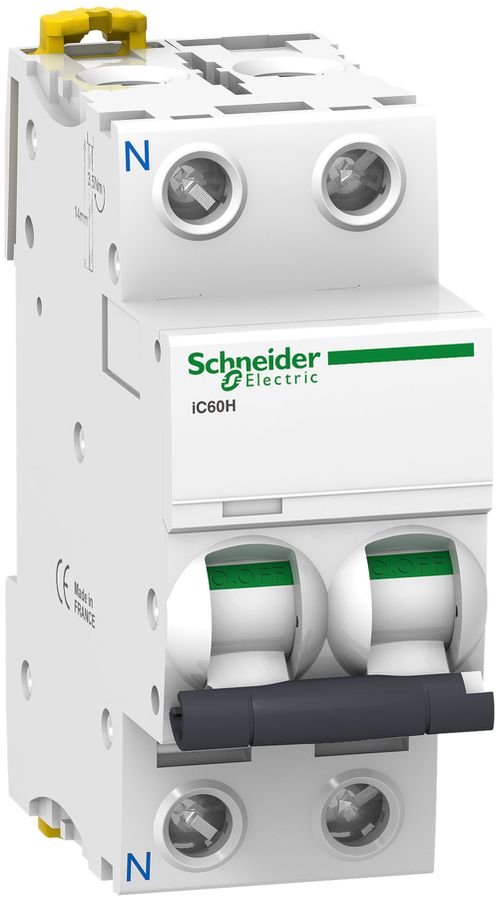 Disjoncteur Schneider Electric iC60H 1P+N 10A B