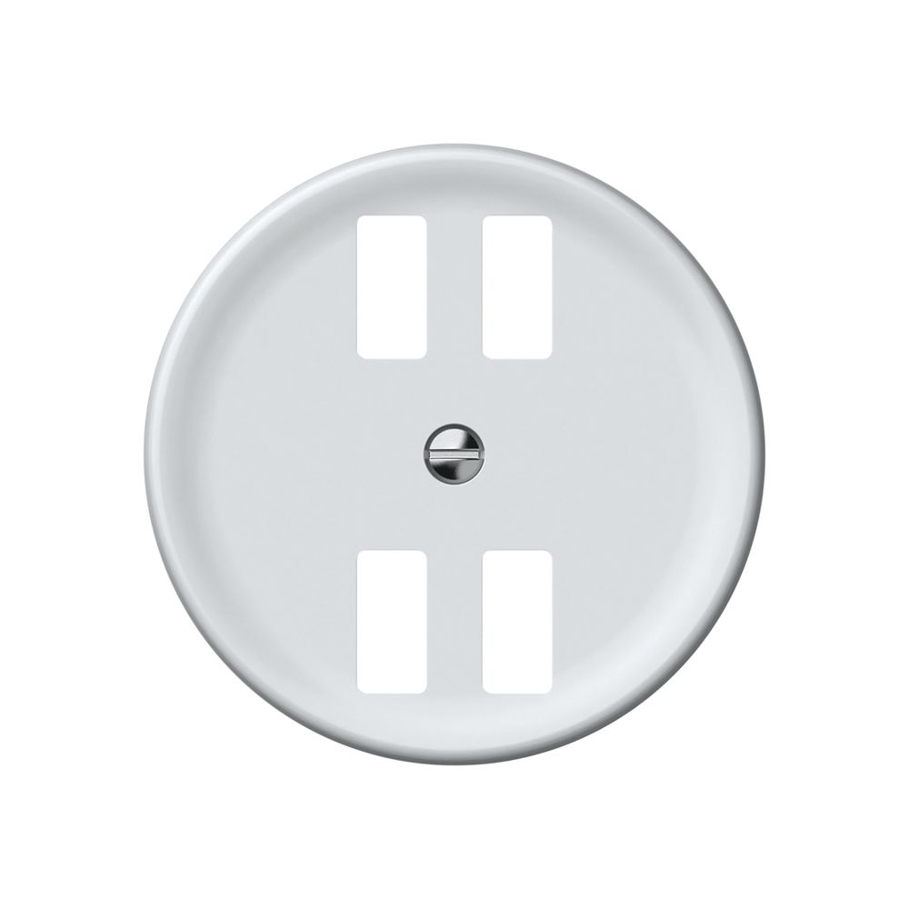 Frontset origin 4×USB Ladesteckdose weiss