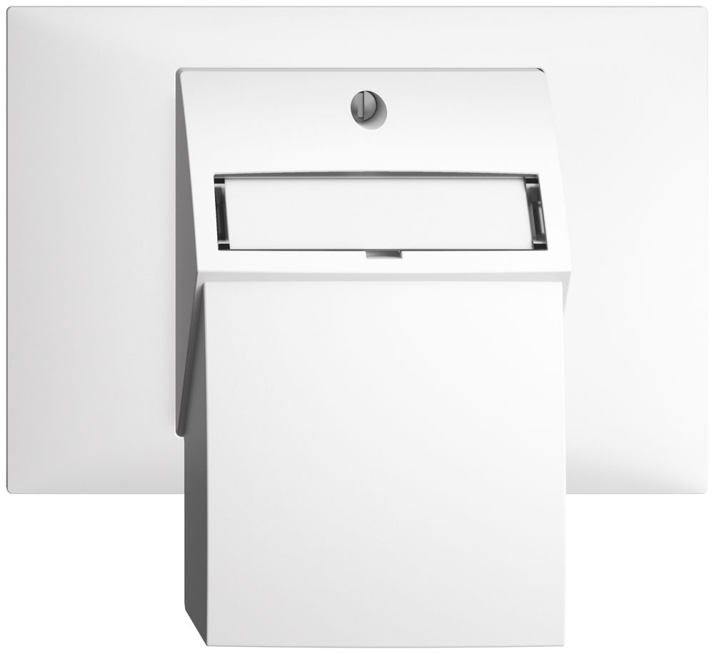 Kit de montage INC EDIZIOdue BKE, avec capot de sortie droite blanc