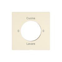 Kit di montaggio EDIZIO.liv SNAPFIX® interr.rot.c.chi.0-Cucinare-0-Lavare cr