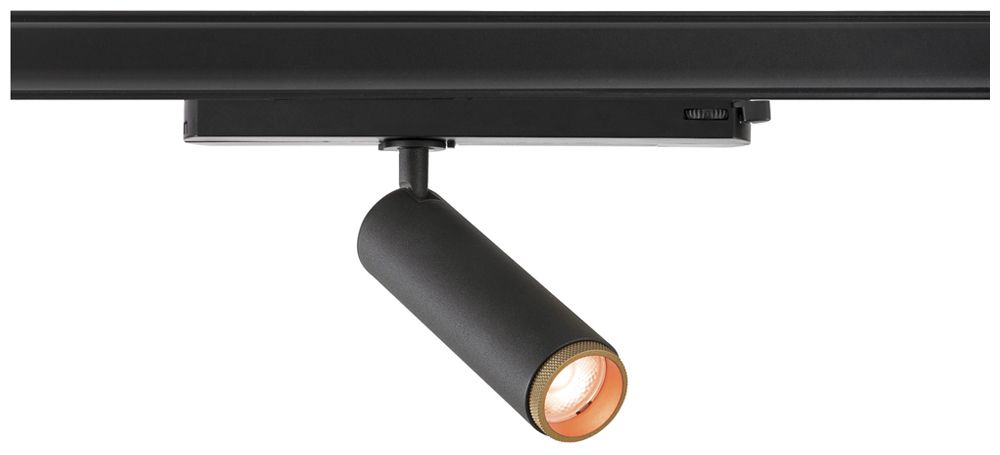 LED-Spot SLV GRIP M 1×15W 1000lm 920…930 42° DIM AD3PH Ø43×147mm schwarz