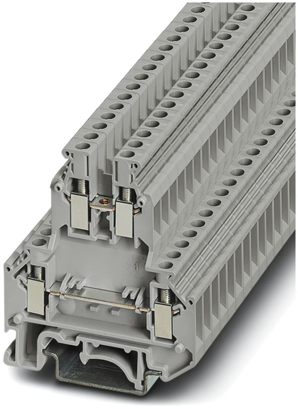 Borne 2 étages 0.2…4mm² gris UKK 5