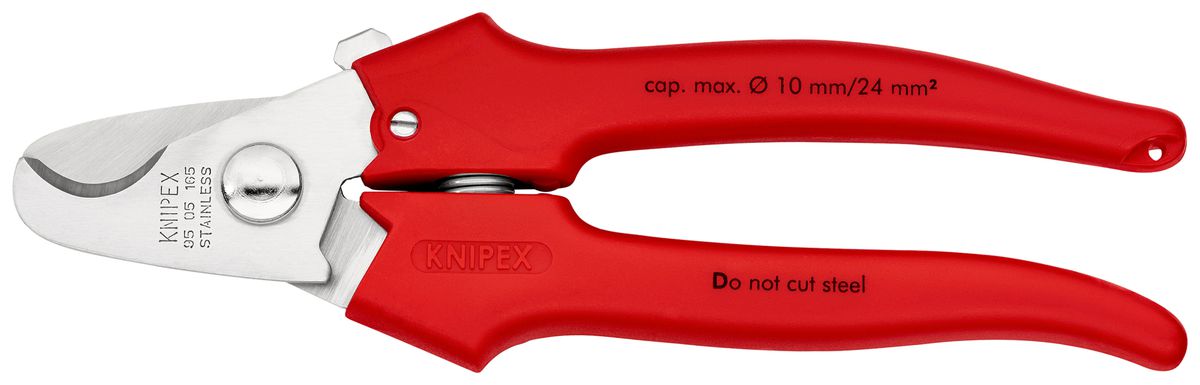Kabelschere KNIPEX für Ø10mm max 165mm