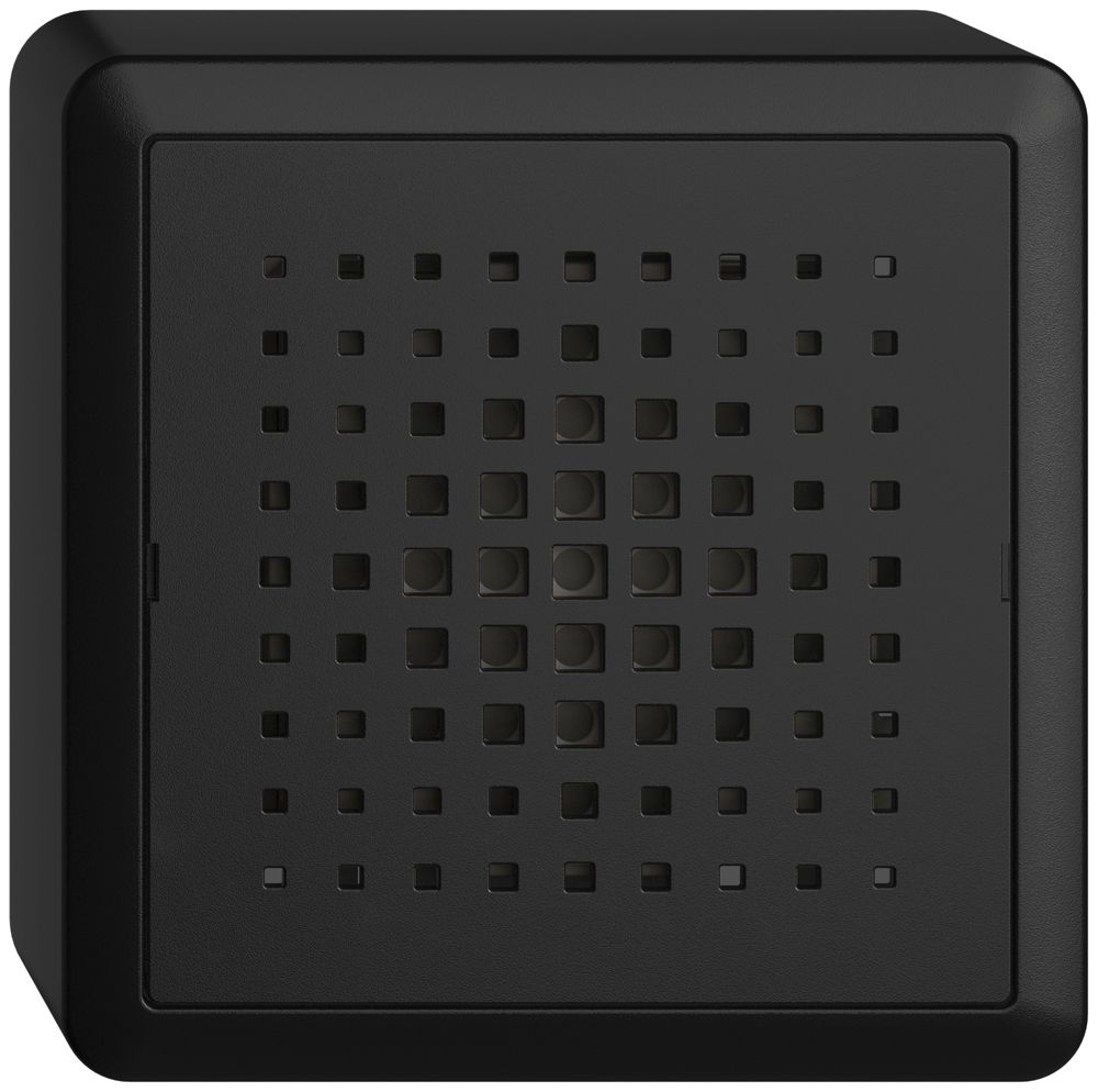 Campanello AP EDIZIOdue 230VAC nero elettronico