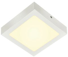 Plafoniera/lpda a muro LED SLV SENSER 18 SQUARE 12W 880lm 3000K 165×165×35mm bi