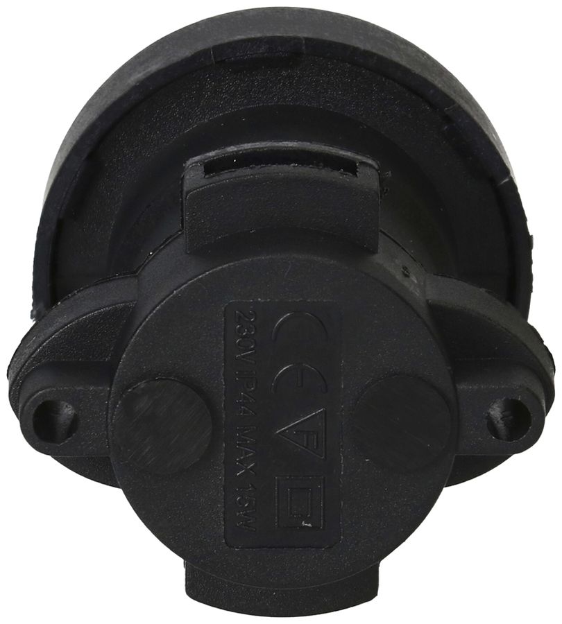 Douille pour illumination MH E27 40W pour câble d'illumination plat noir