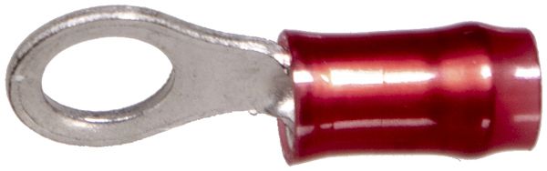 Quetschkabelschuh Tyco TE AMP PIDG Ringform M5 1.5mm² isoliert PA rot