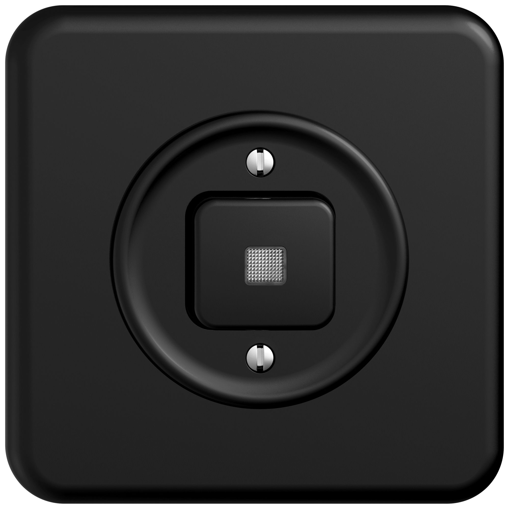 UP-Leuchtdruckschalter STANDARDdue SNAPFIX® 3/1L Frontlinse KS gelb sz