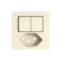 Montageset EDIZIO.liv SNAPFIX® für Kombi.T13 mit 2 Druckknöpfen cr