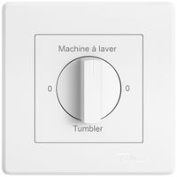 UP-Montageset EDIZIO.liv SNAPFIX® f.Drehschalter m.Griff 0-Mach.lav.-0-Sèch.ws