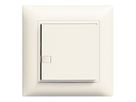 Poussoir ENC ZEP imp/minuterie 1c/1t station centr. EDIZIOdue blanc