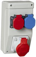 Stromverteiler DEM DB37771 16A 1×T23 1×T25 1×16A