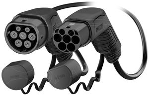 AC-Ladekabel E-Mobility PX Mode3 T2+T2 32A 3L 7.5m 26.6kW 480V schwarz