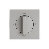 Montageset EDIZIO.liv SNAPFIX® f.Drehschalter m.Griff 0-Jour-0-Nuit hgu