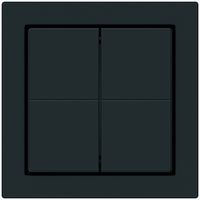 Funktaster Friends of Hue KAL, 4×, 60×60mm, klebend, schwarz