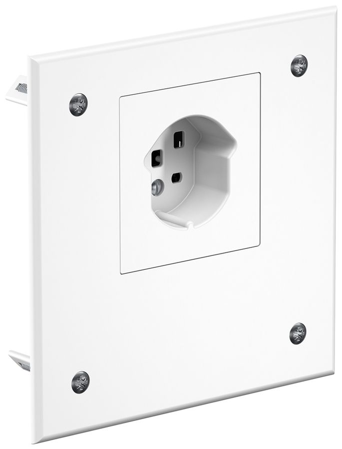 Schraubdeckel AGRO 130×130mm weiss mit 1×T15