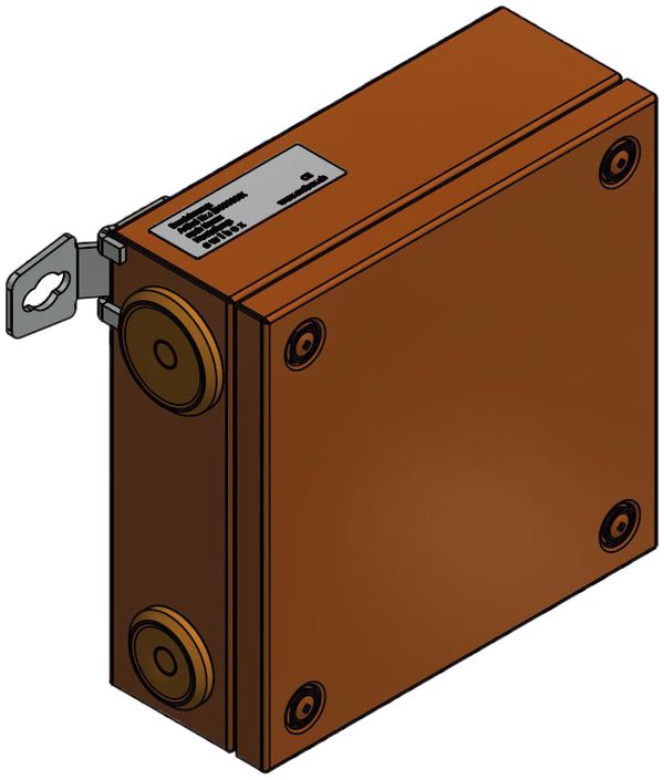 Boîte de passage AP Swibox P90E1 E30-E90 IP66 200×200×80mm (5×2)×16mm² ora