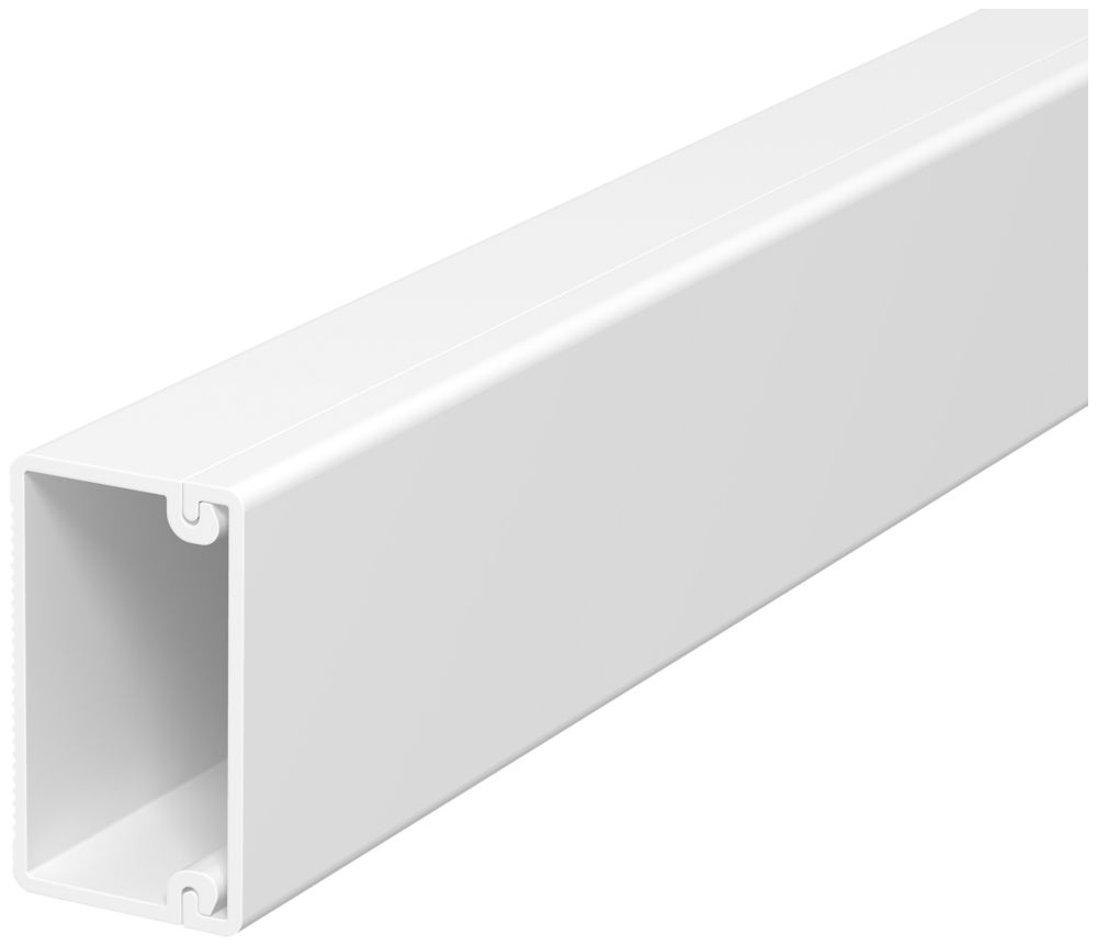 Canal d'installation Bettermann WDK 35×20×2000mm PVC blanc pur