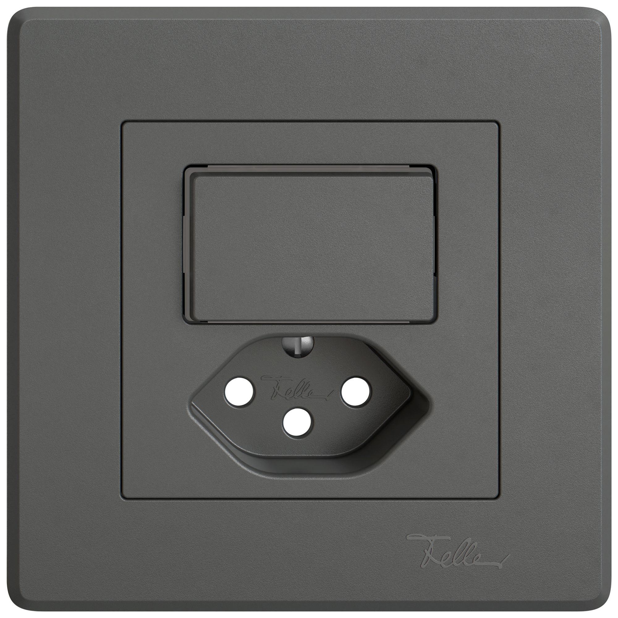 Kit de montage ENC EDIZIO.liv SNAPFIX® p.combi.T13 a.1 bouton a.lentille lat.grf