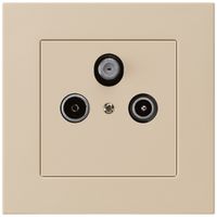 Prise ENC kallysto.pro R/TV/SAT beige