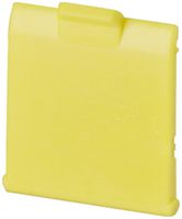 Staubschutzklappe H-LINE M, für Patchpanel, gelb, 10 Stück