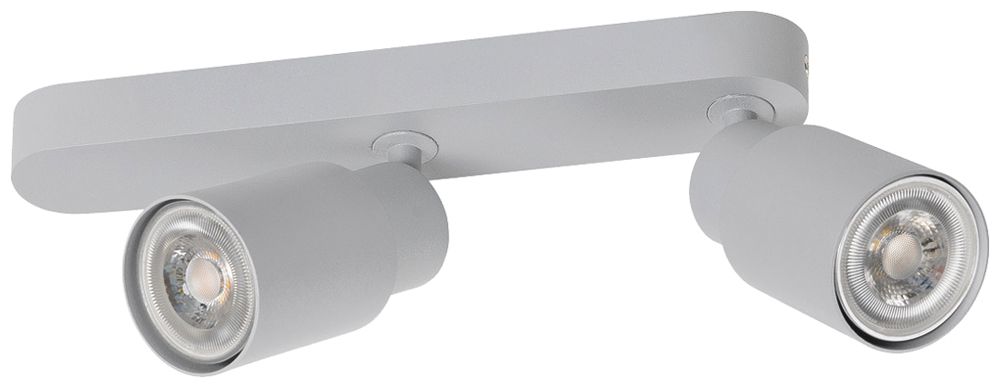 Spot SLV PURI 2.0 Tube CW GU10 2×6W DIM 258×42×138mm grau