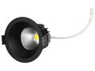 EB-LED-Spot maxLUCE ATMO 68 9W 700lm 3000K DALI DIM Ø79mm schwarz