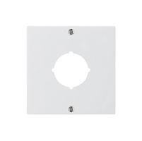 Frontplatte kallysto zu NOT-AUS weiss