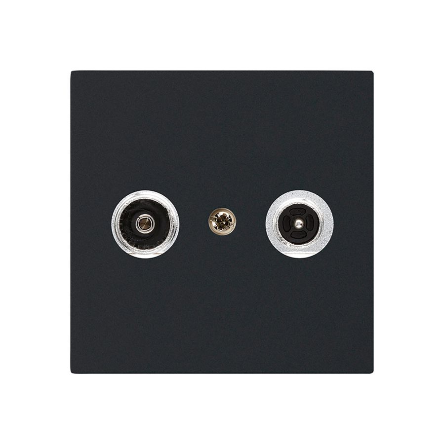 Prise antenne kallysto R/TV montage A 19dB 2GHz noir