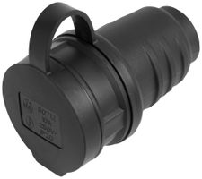 Gummikupplung Steffen STEKO T13 mit Verschlussdeckel IP20 schwarz
