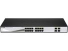 Switch D-Link DGS-1210-16/E, 16-port smart managed Layer2/3 Gigabit