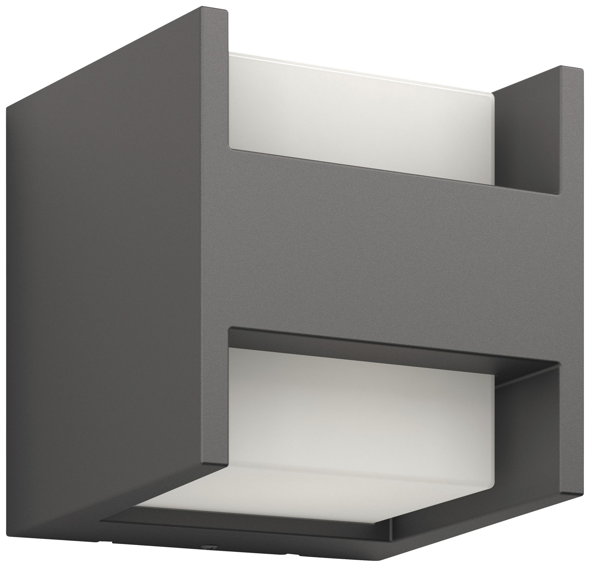 Applique LED Philips Arbour 3.8W 800lm 2700K IP44 direct/indirect anthracite