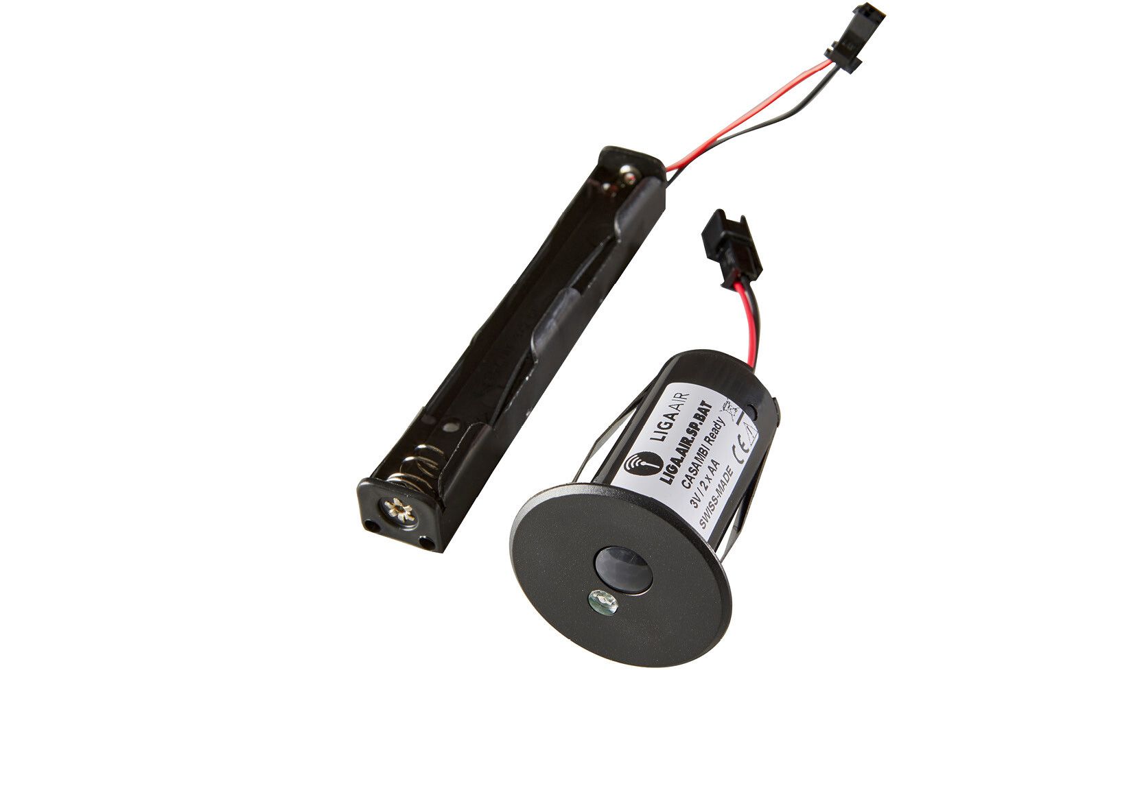 Rilevatore di movimento Casambi SP.BAT.S+ Batteria PIR LUX nero