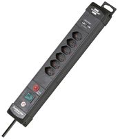 Steckdosenleiste cleverLINE Schalter Aufhänger 6×T13 2×USB 3m H05VV-F3×1.5mm² sz