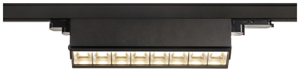 Spot LED SLV 3~ SIGHT MOVE DALI 26W 2700lm 3000K 75° 450×105×56mm nero