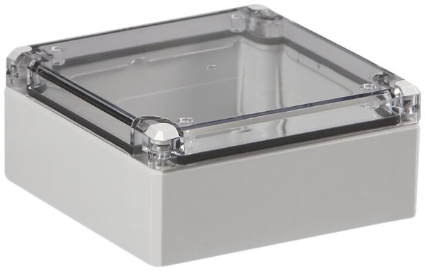Apparategehäuse RW CUBO D 120×122×56mm DPCP transparent