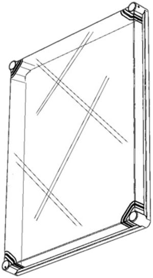 Deckel RW zu CUBO C+O, OPCT 203003 L, transparent
