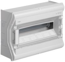 AP-Kleinverteiler Hager vector 1-reihig 18TE IP65 418×302×151mm