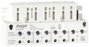 Zählersteckklemme Hager 400V 80A 2.5…35mm²