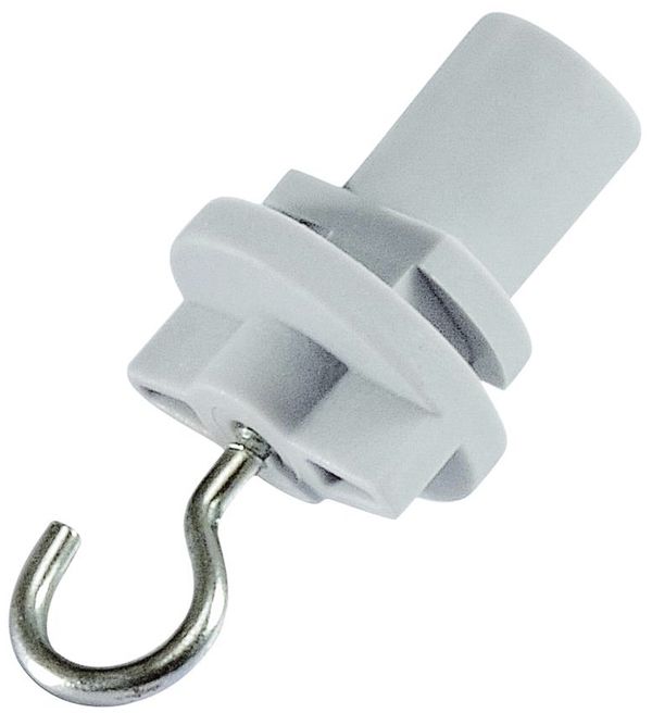 Befestigungshaken DOTLUX 3 Phasen-Schiene, max. 10kg, schwarz