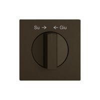 Kit di montaggio EDIZIO.liv SNAPFIX® p.pulsante girevole manop.Su → ← Giù ma