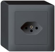 AP-Steckdose kallysto T13 anthrazit