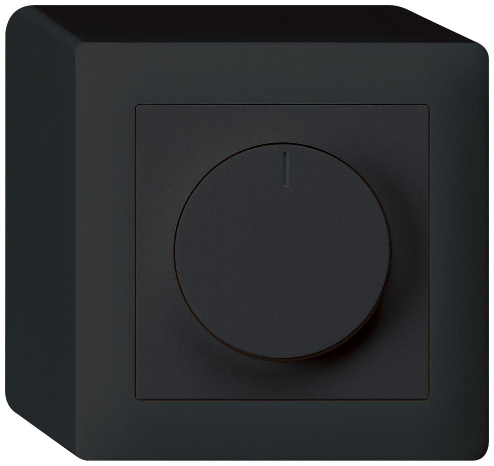 AP-Universaldimmer kallysto Phasenanschnitt mit LED schwarz