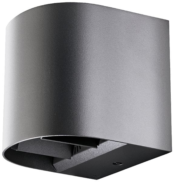 Applique LED SG Artes Round 8W 360lm 827 IP65 REG dir./indir.120×120mm an