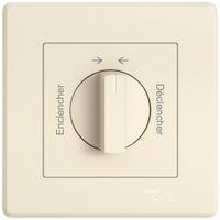 UP-Montageset EDIZIO.liv SNAPFIX® f.Schwenktaster m.Griff Encl.→ ← Décl.cr