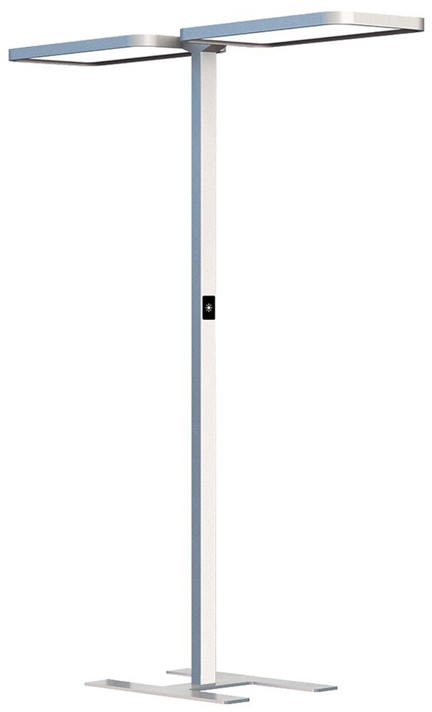 LED-Stehleuchte DOTLUX STUDIObutlerduo 2×80W 4000K 1240×425×1960mm 23.6kg