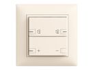 UP-Frontset EDIZIOdue zeptrionAIR Dimmer S1/S2 mit LED crema