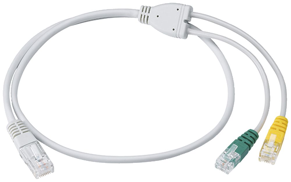 Cavo d'allacciamento Y-DSL Hager HMS grigio 1m