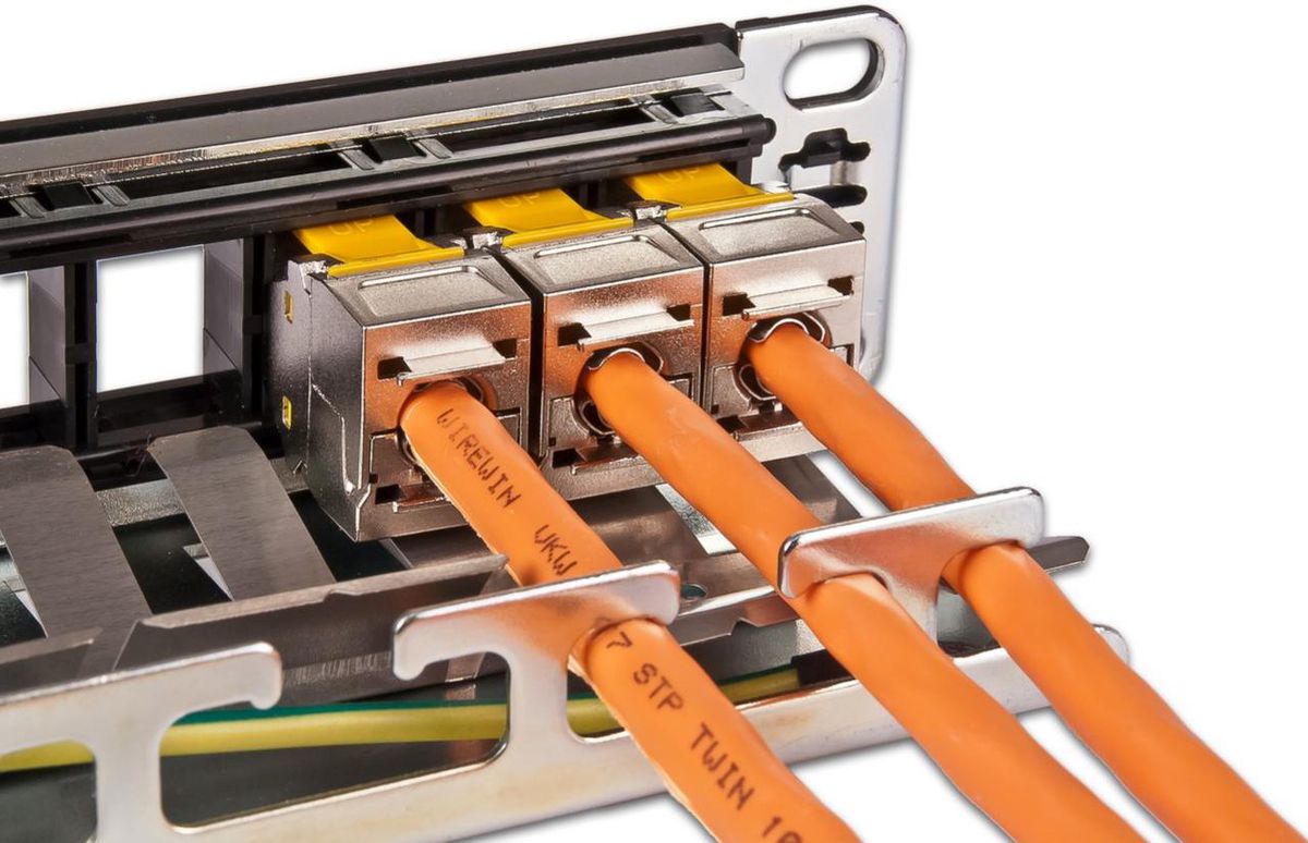 Wirewin Keystone Mod. C6A STP, 48er-Pack (ISO/IEC), 10 Gbps, geschirmt