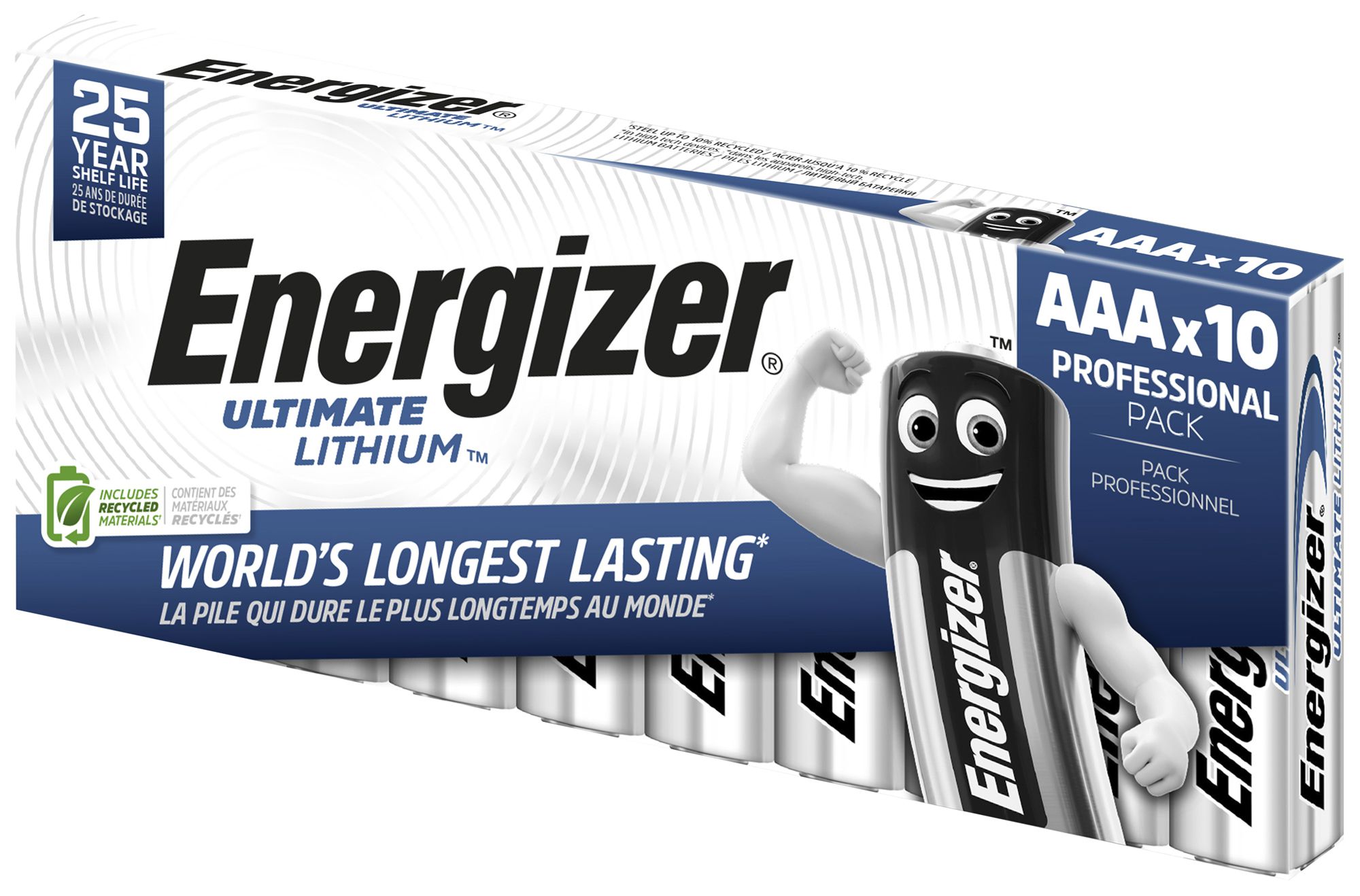 Batterie Lithium Energizer Ultimate LR03 1.5V, Box à 10 Stück